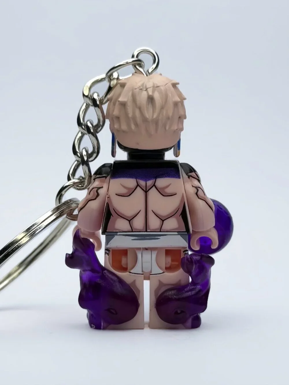 Dandadan Evil Eye Custom Minifigure Keychain
